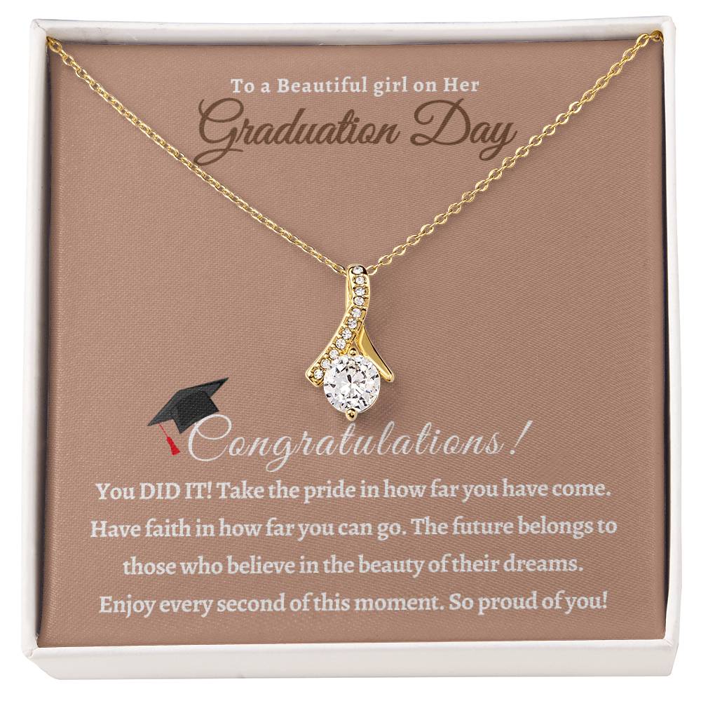 Graduation Necklace for Her | Graduation Gift | Alluring Beauty Necklace