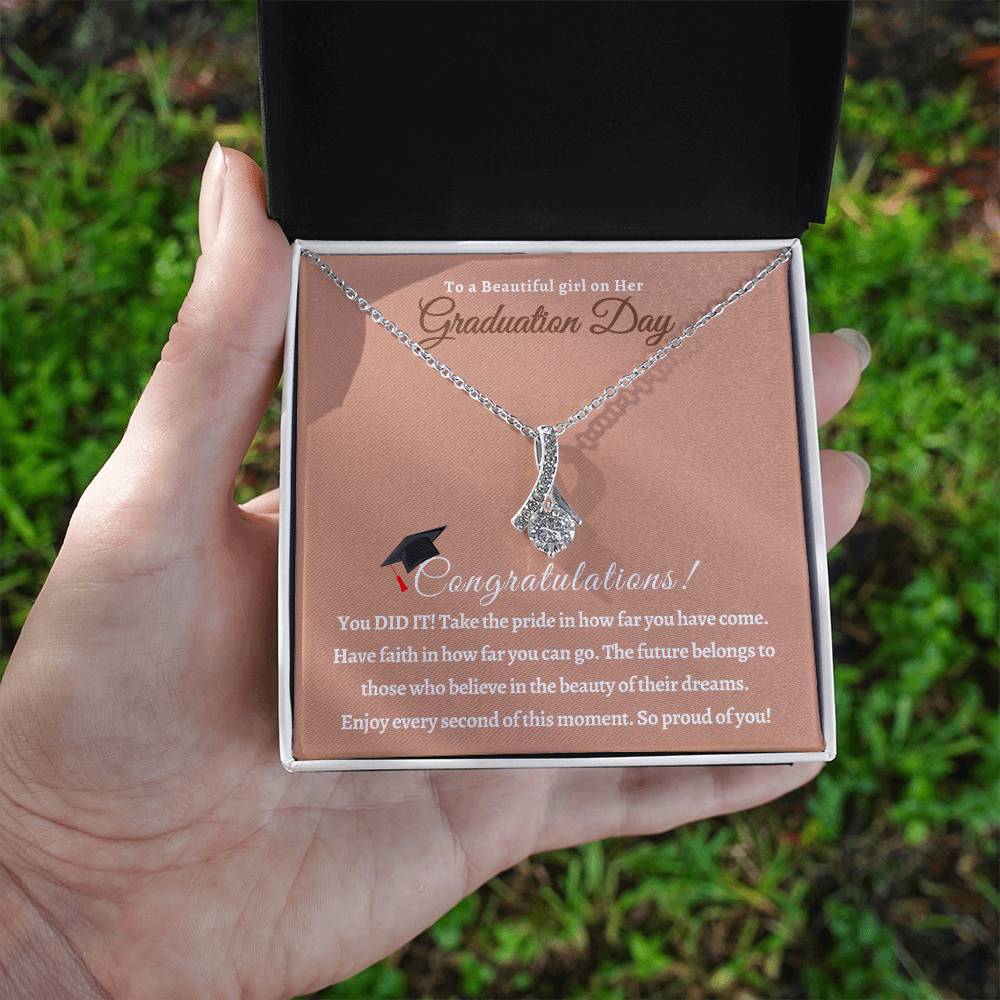 Graduation Necklace for Her | Graduation Gift | Alluring Beauty Necklace