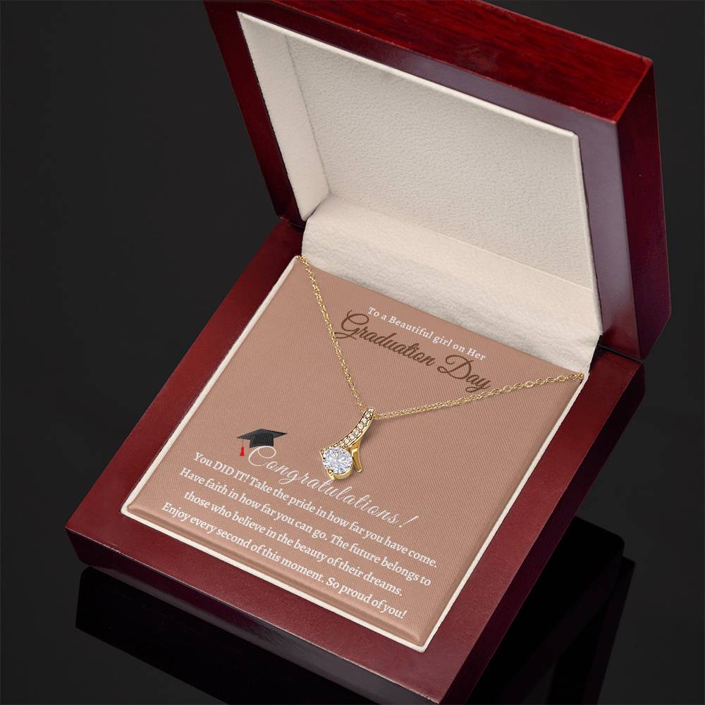 Graduation Necklace for Her | Graduation Gift | Alluring Beauty Necklace