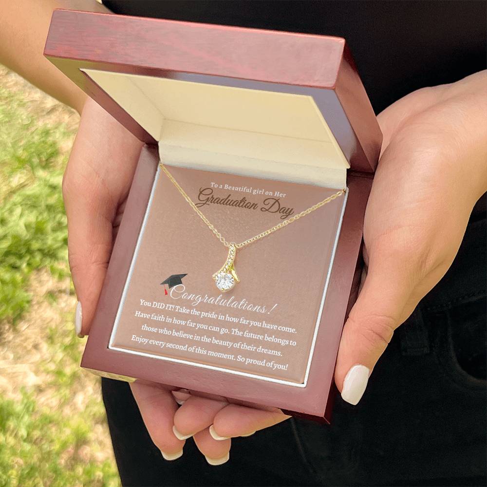 Graduation Necklace for Her | Graduation Gift | Alluring Beauty Necklace