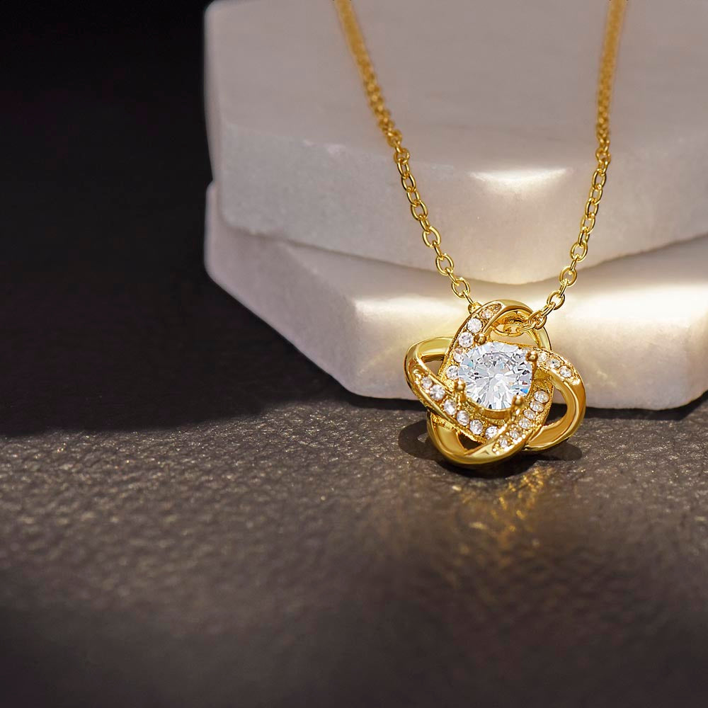 Graduation Necklace | Graduation Gift | From Grandpa | Love Knot Necklace