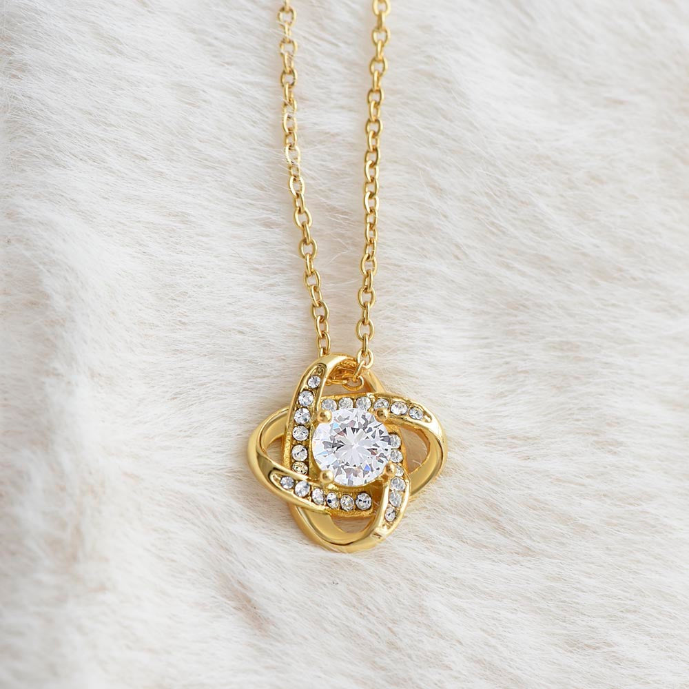 Graduation Necklace | Graduation Gift | From Grandpa | Love Knot Necklace