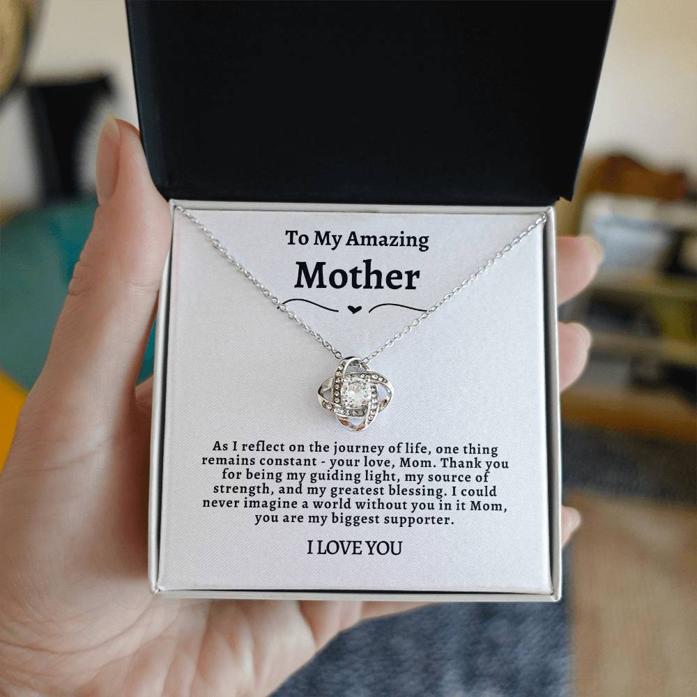 Amazing Mother Necklace | Love Knot Necklace | Mothers Day Necklace
