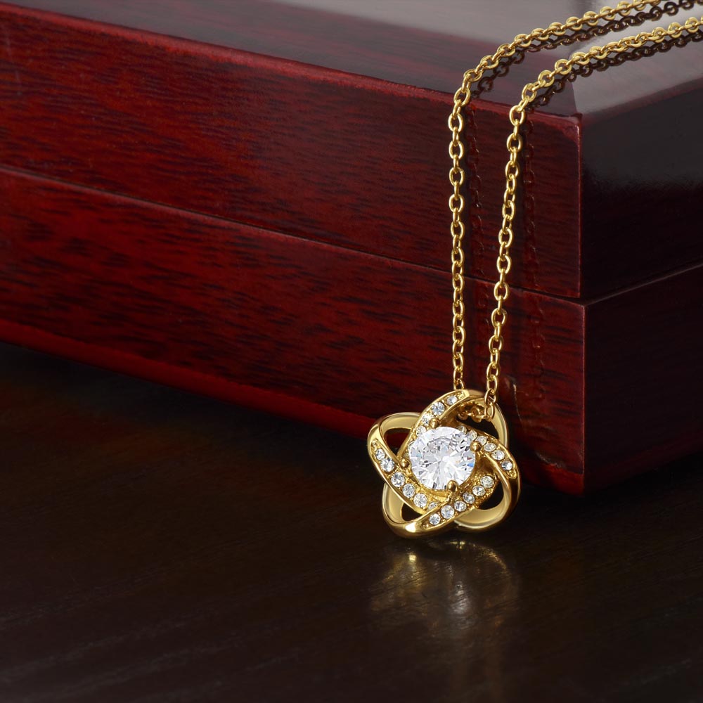 Graduation Necklace | Graduation Gift | From Grandpa | Love Knot Necklace