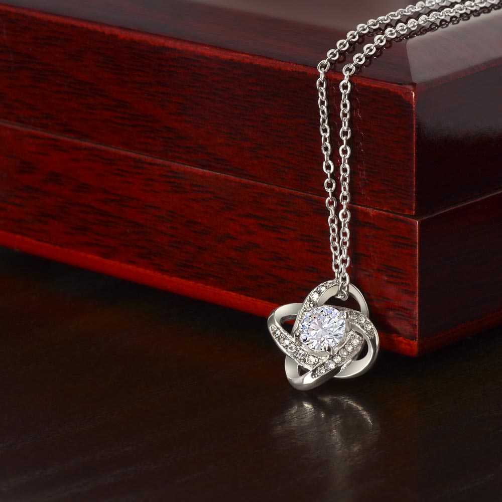 Graduation Necklace from Grandma | Graduation Gift | Love Knot Necklace