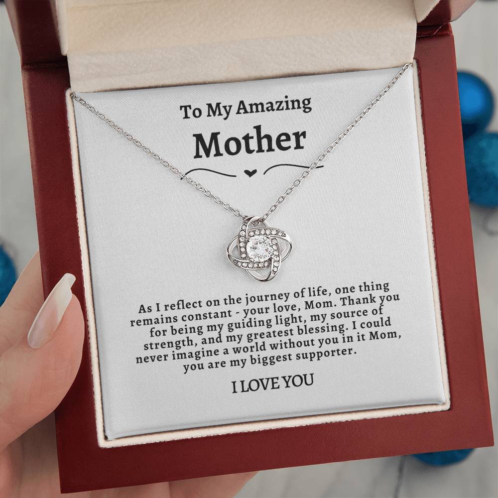 Amazing Mother Necklace | Love Knot Necklace | Mothers Day Necklace