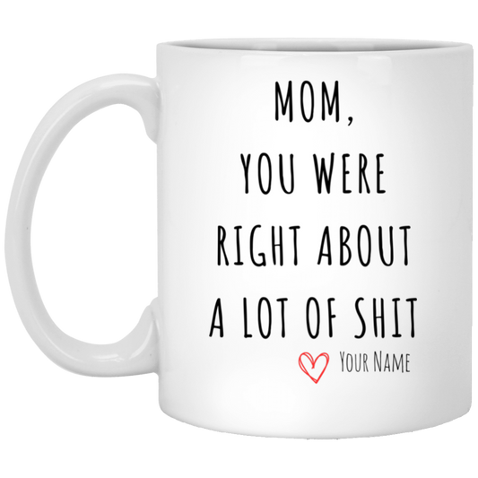 Mom Was Right Mug