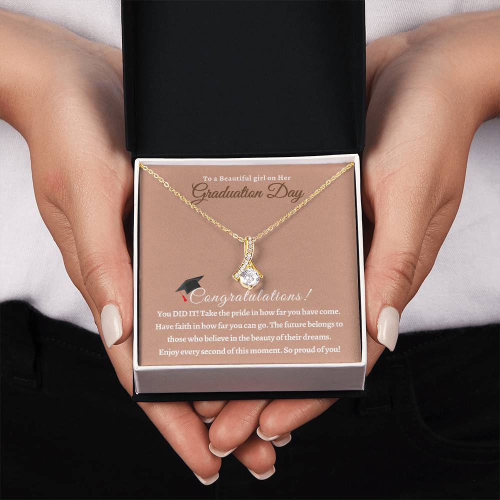 Graduation Necklace for Her | Graduation Gift | Alluring Beauty Necklace