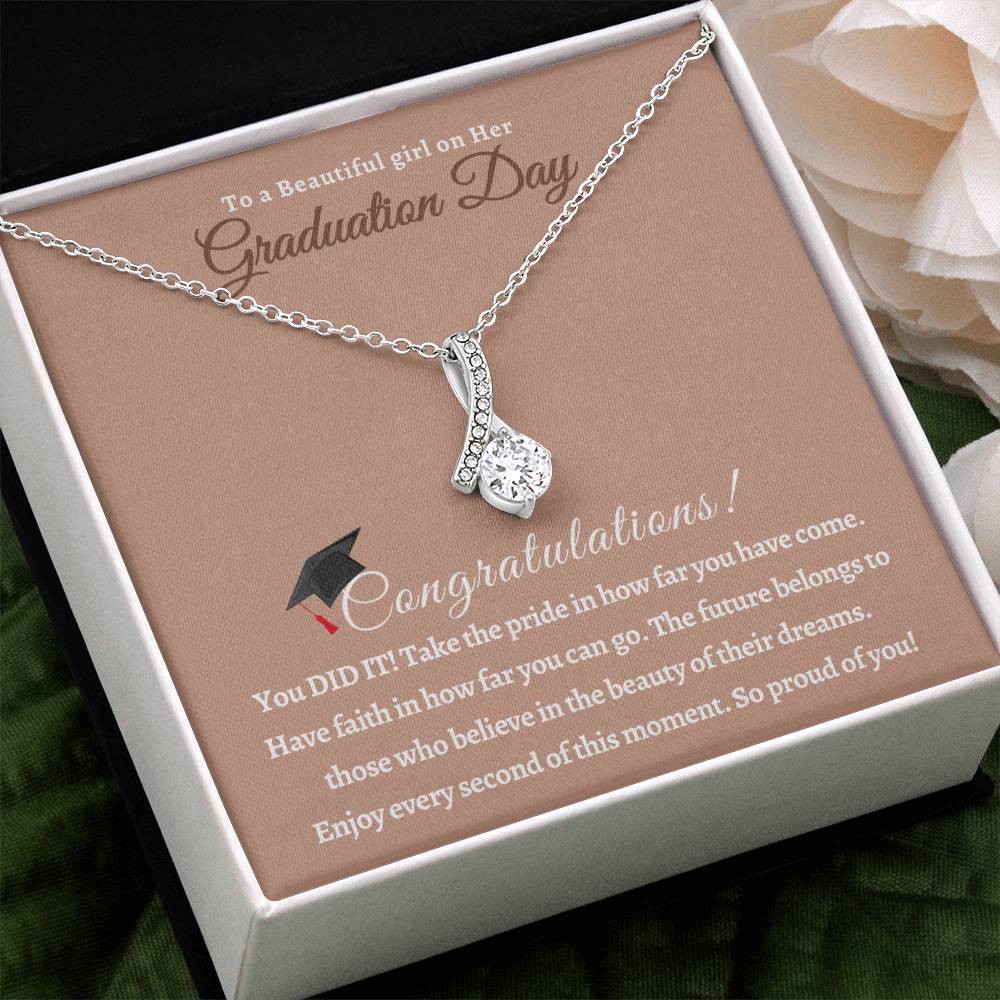 Graduation Necklace for Her | Graduation Gift | Alluring Beauty Necklace