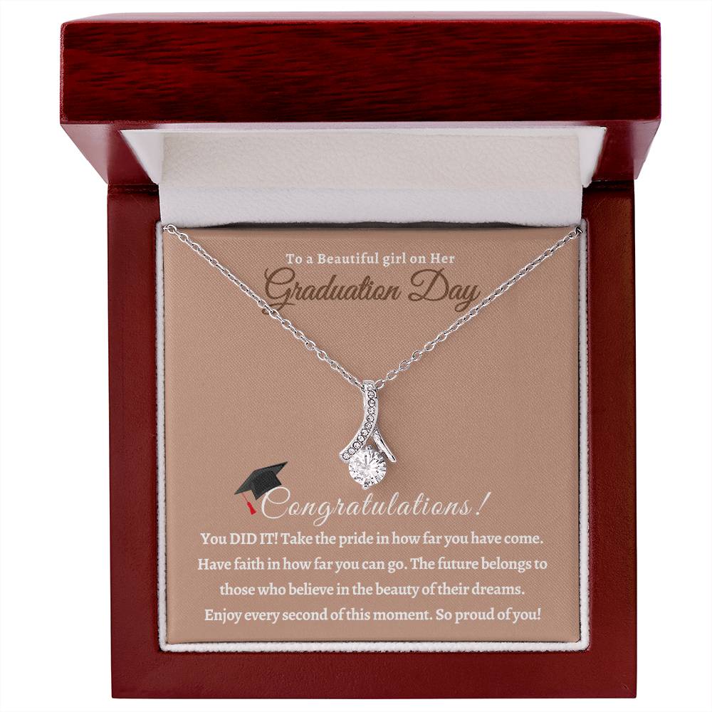 Graduation Necklace for Her | Graduation Gift | Alluring Beauty Necklace