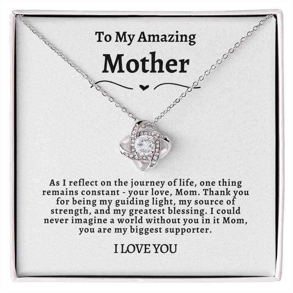 Amazing Mother Necklace | Love Knot Necklace | Mothers Day Necklace