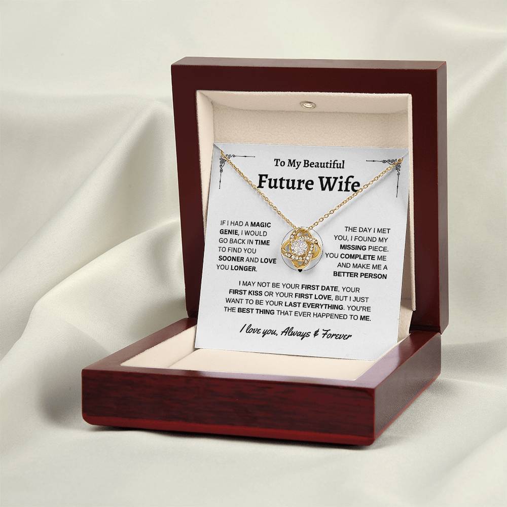 Future Wife Necklace | Love Knot Necklace | Mothers Day Gift