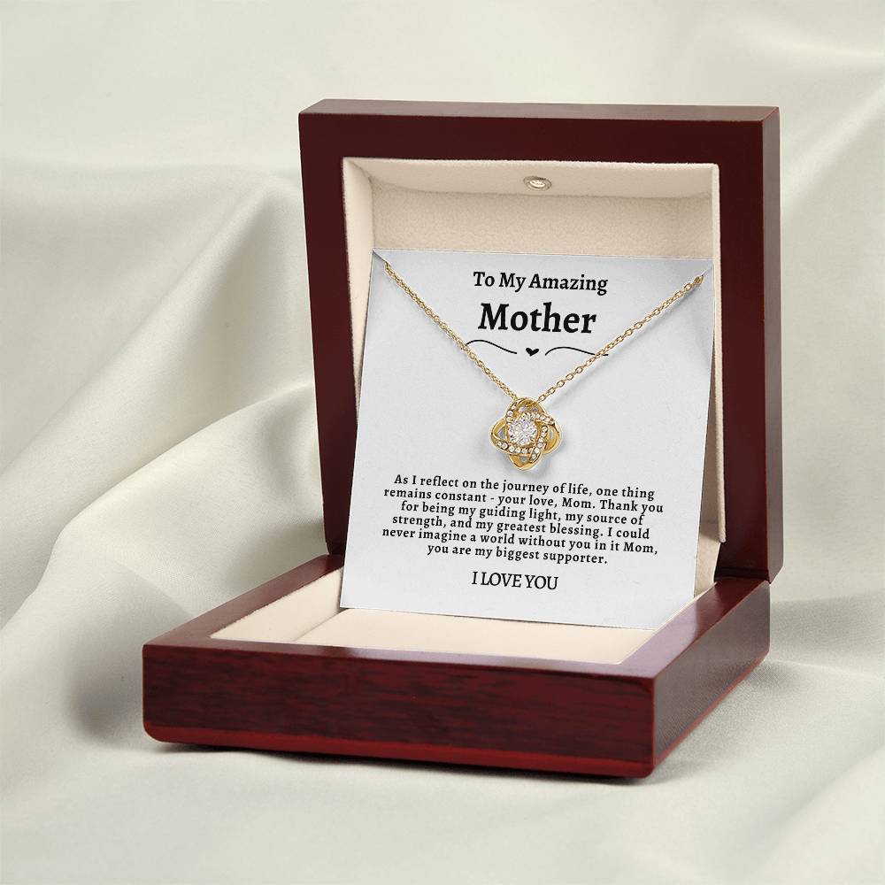 Amazing Mother Necklace | Love Knot Necklace | Mothers Day Necklace